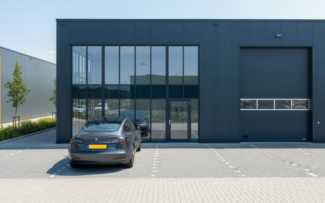 Nieuw bedrijvenpark met 30 businessunits en 233 garageboxen