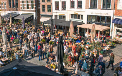 Meimarkt vult de binnenstad van Zutphen met gezelligheid, muziek en koopplezier