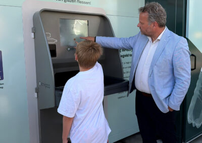 Opening statiegeld bulkmachine FlexBak Zutphen